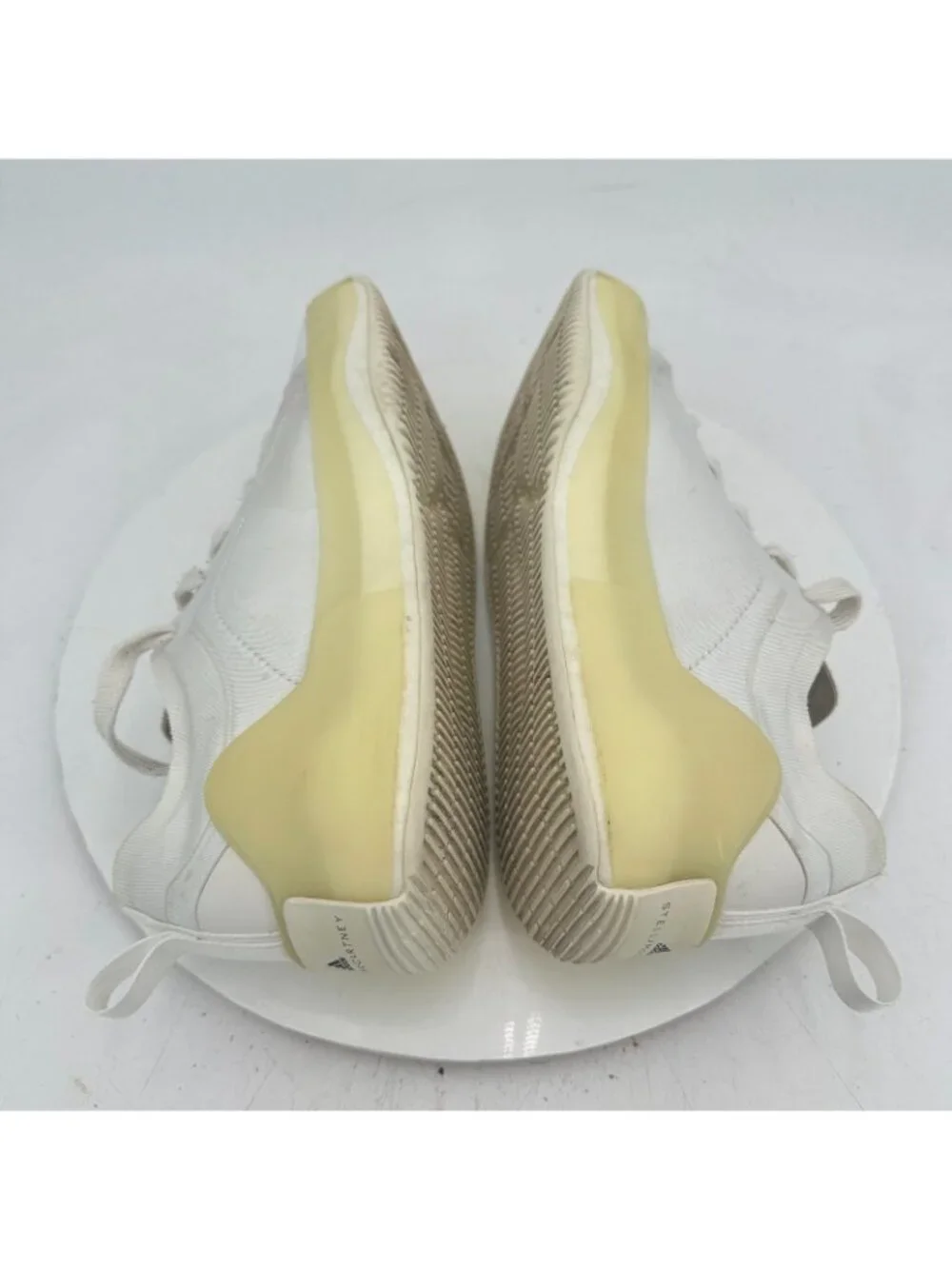 adidas Stella McCartney x Treino Men Size 8.5 FY1548 Triple White Training Shoe